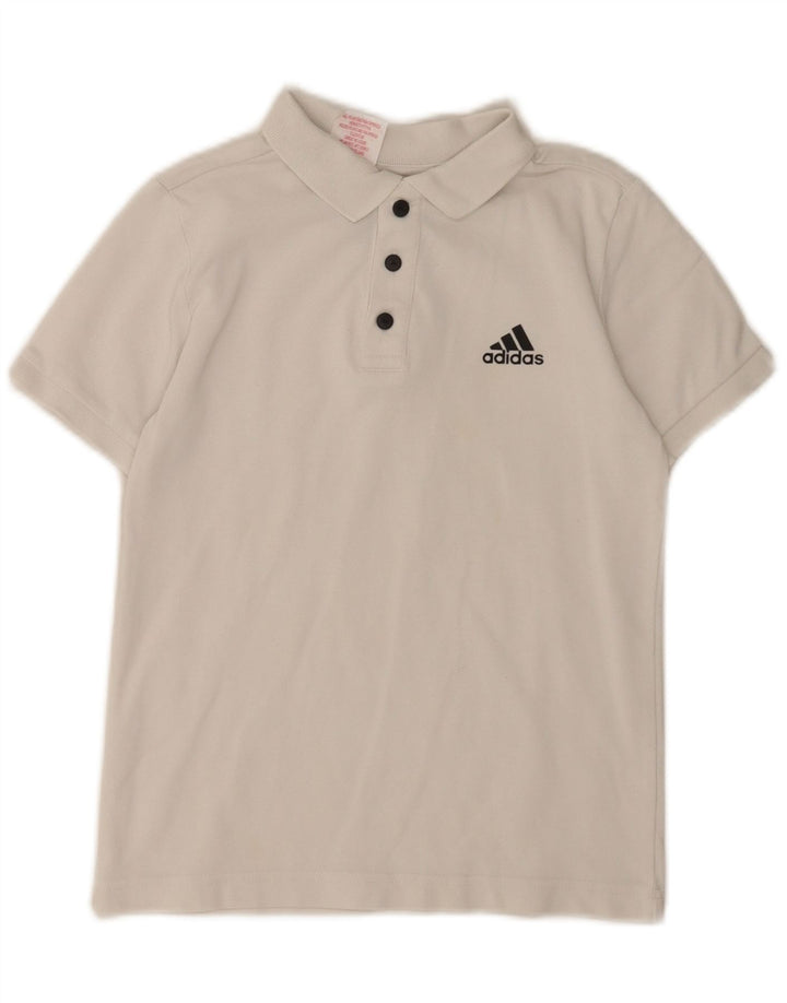 Polo Adidas Menino 9-10 Anos Branco