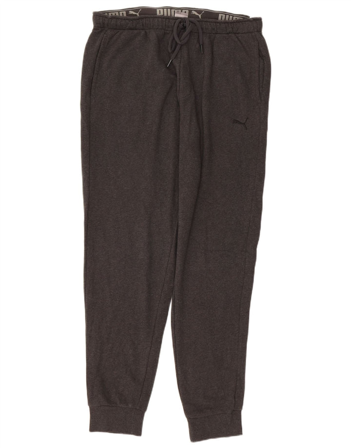 Calça de treino masculina PUMA Joggers XL cinza algodão