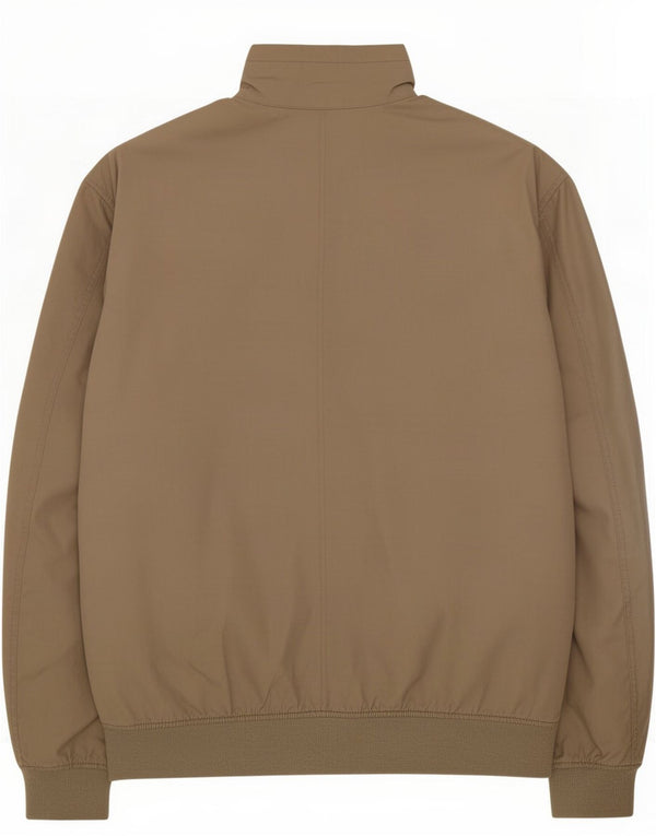 Jaqueta bomber masculina Geox Respira UK 42 XL poliéster marrom