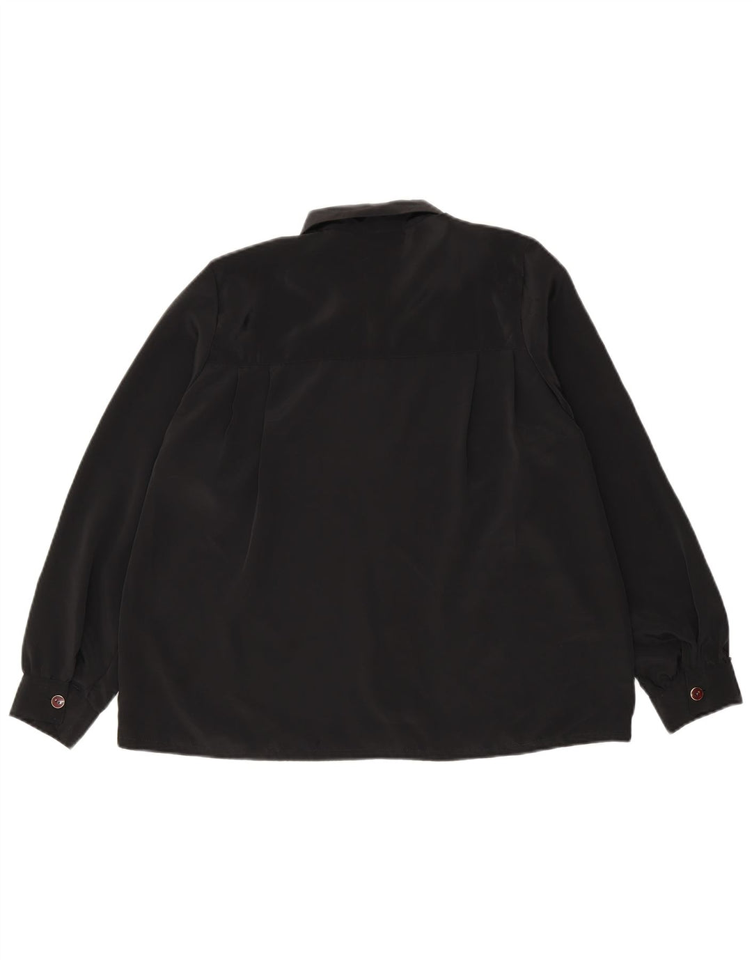 Blusa feminina vintage UK 14 grande preta