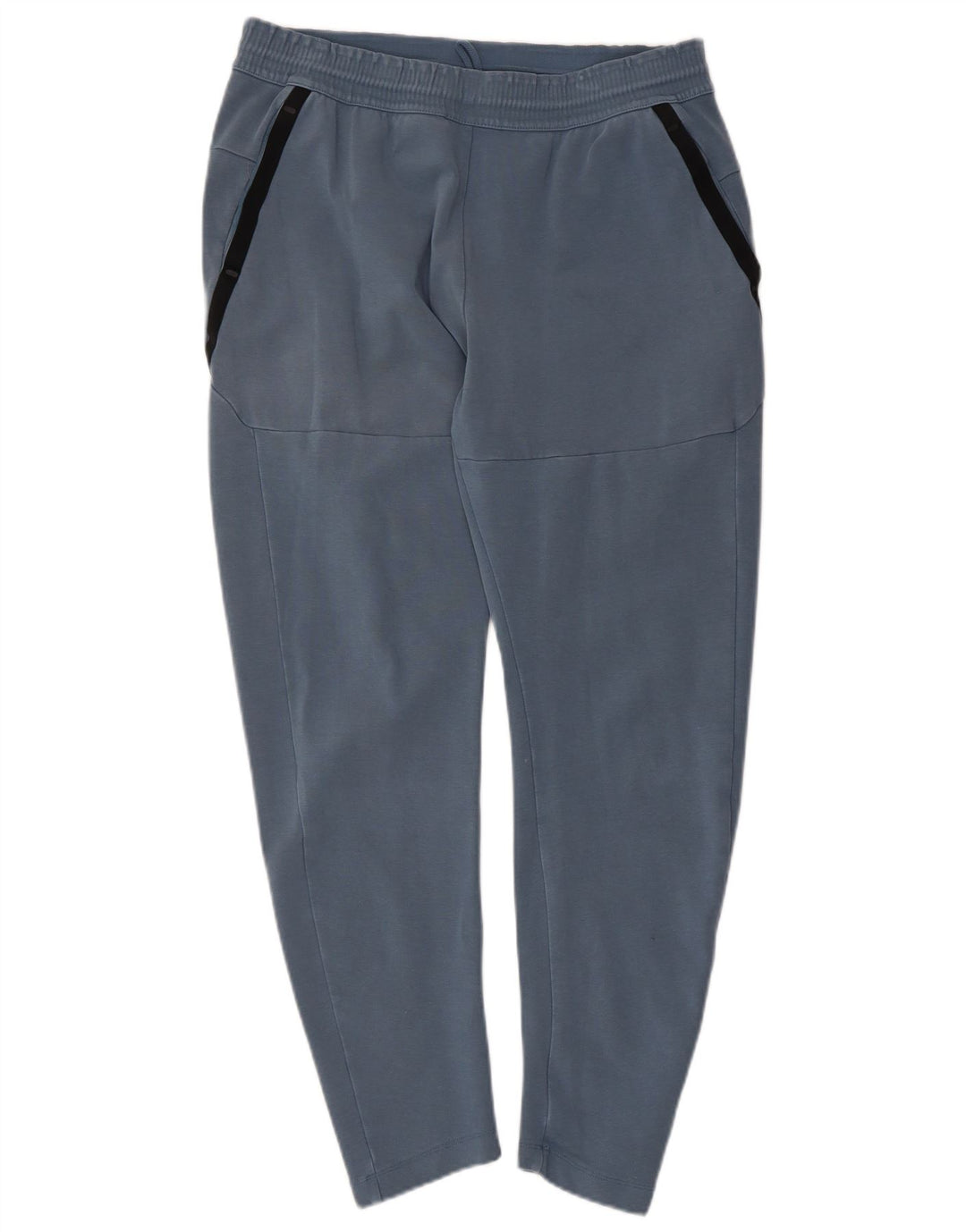 Calça de treino masculina NIKE azul médio colorblock algodão