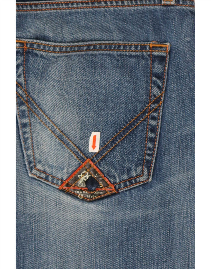 Roy Rogers Mens Slim Jeans IT 47 Médio W33 L33 Azul Algodão