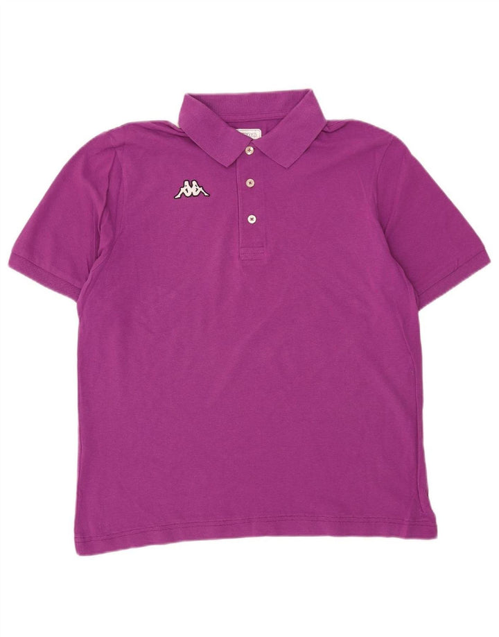 Camisa polo masculina KAPPA grande algodão roxo