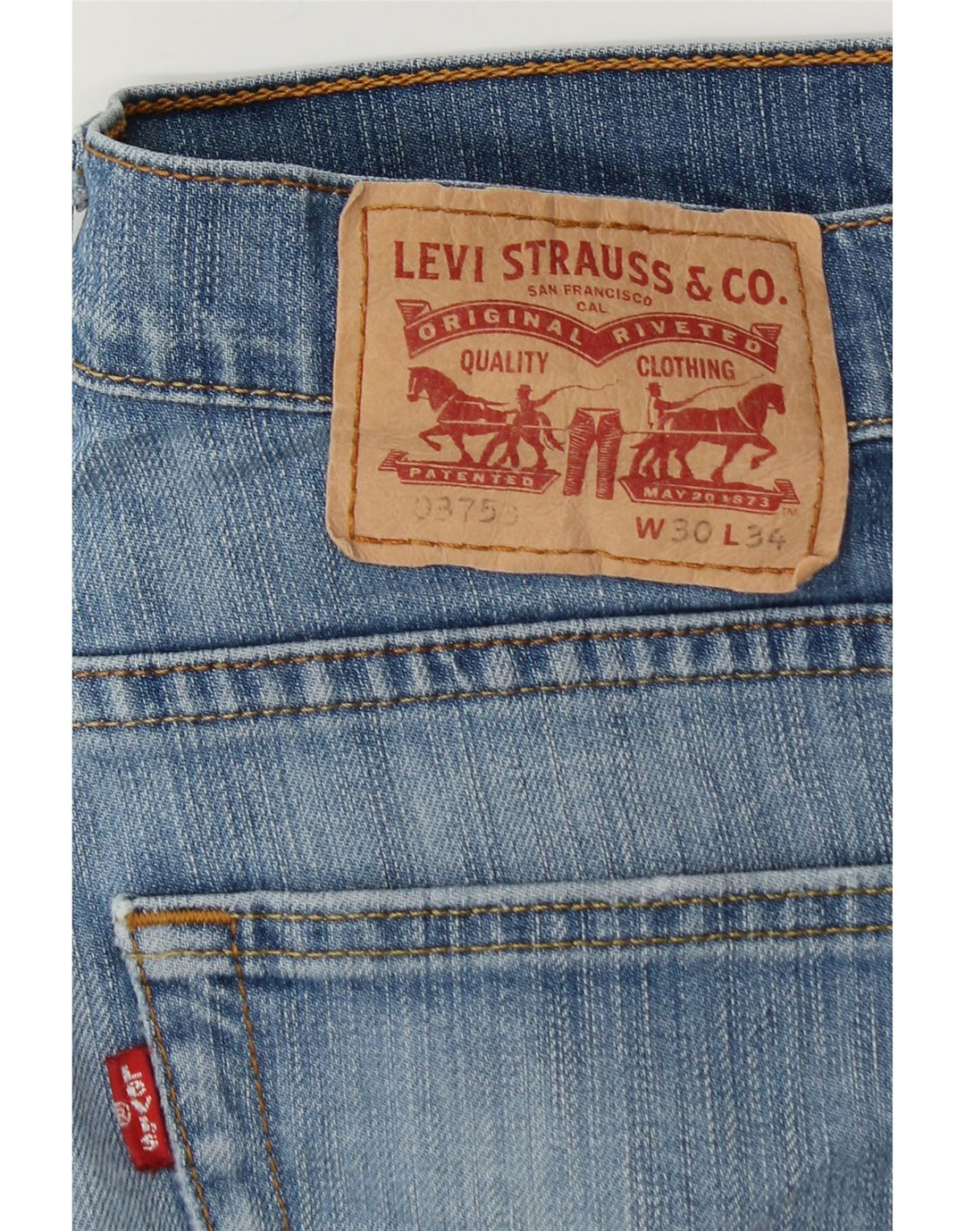Jeans retos masculinos LEVI'S W30 L28 azul