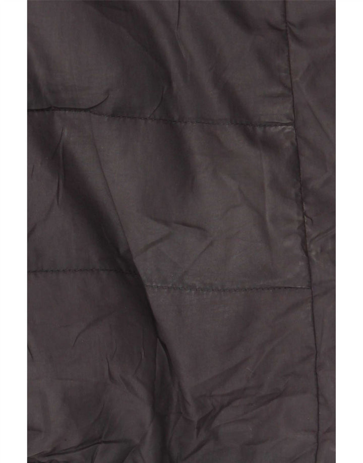 Jaqueta acolchoada feminina Roxy UK 14 grande poliéster preto