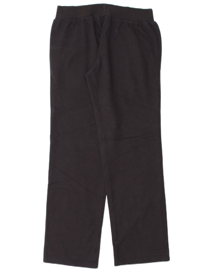 Calça de treino feminina ASICS UK 18 XL algodão preto