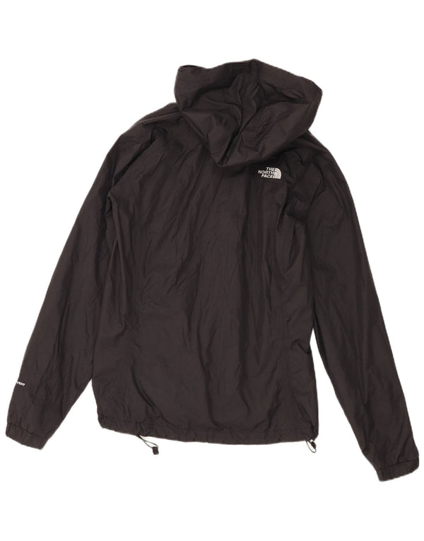 Jaqueta de chuva feminina com capuz The North Face UK 10 pequena nylon preta