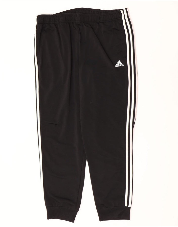 Adidas Mens Treino Calças Joggers XL Preto Poliéster