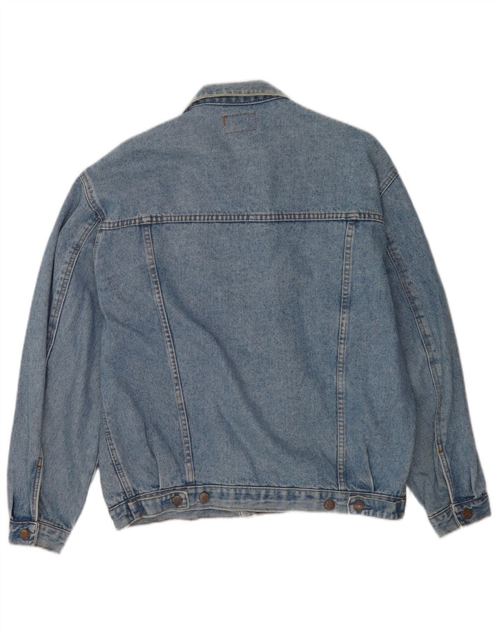 Jaqueta jeans masculina Levi's UK 40 grande azul