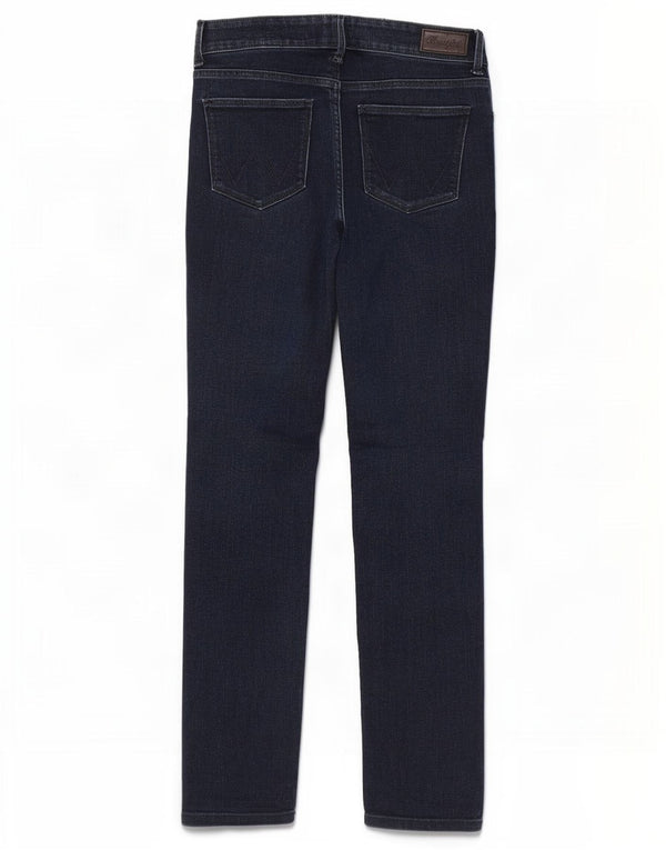 Jeans Wrangler feminino slim W28 L32 algodão azul marinho