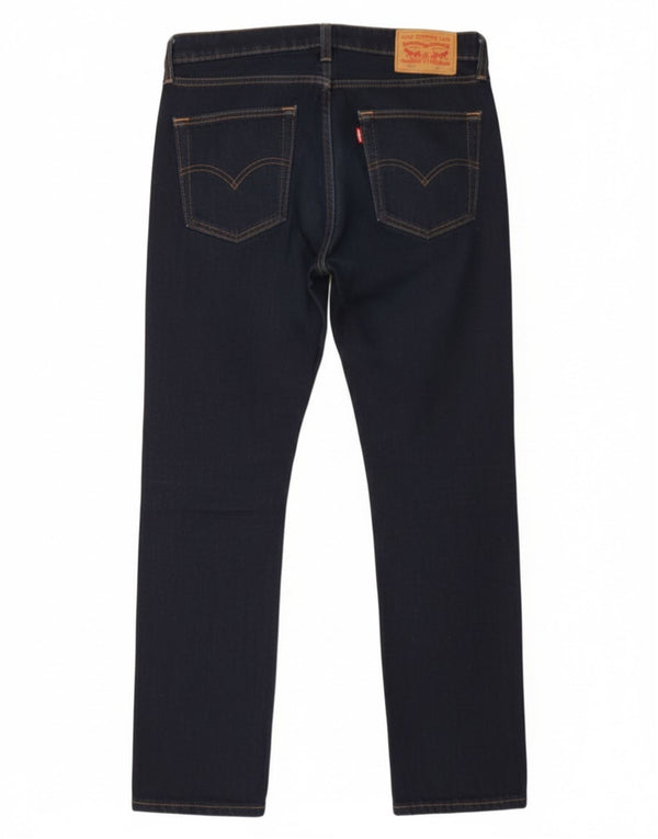 Levi's Masculino 511 Slim Jeans W34 L31 Azul Marinho Algodão