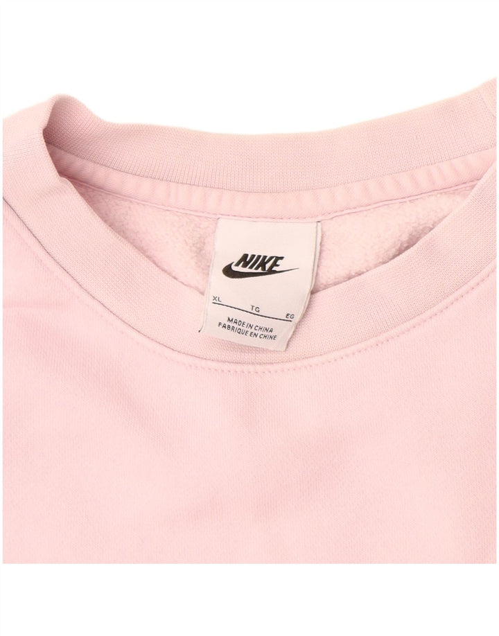 Moletom masculino NIKE Jumper XL rosa algodão
