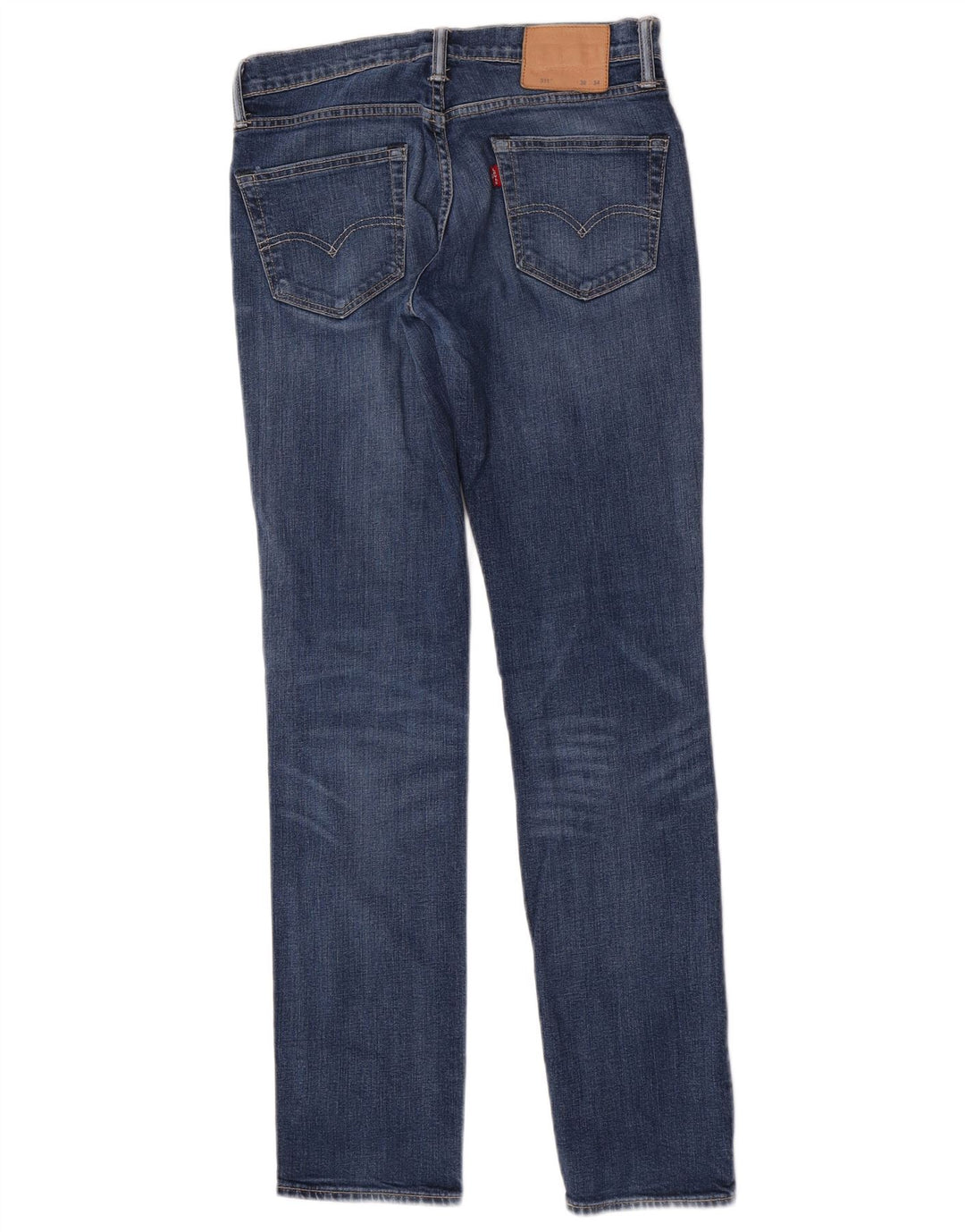 Calça jeans feminina Levi's 511 Slim W30 L32 azul algodão