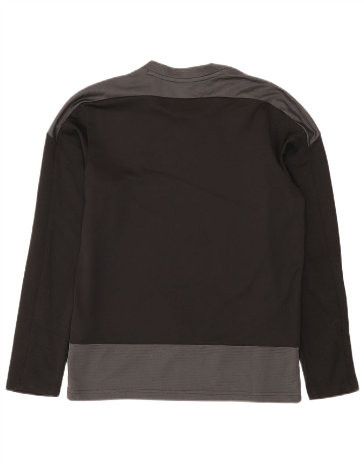 Top Puma Menino Manga Comprida 13-14 Anos Preto Colorblock Poliéster