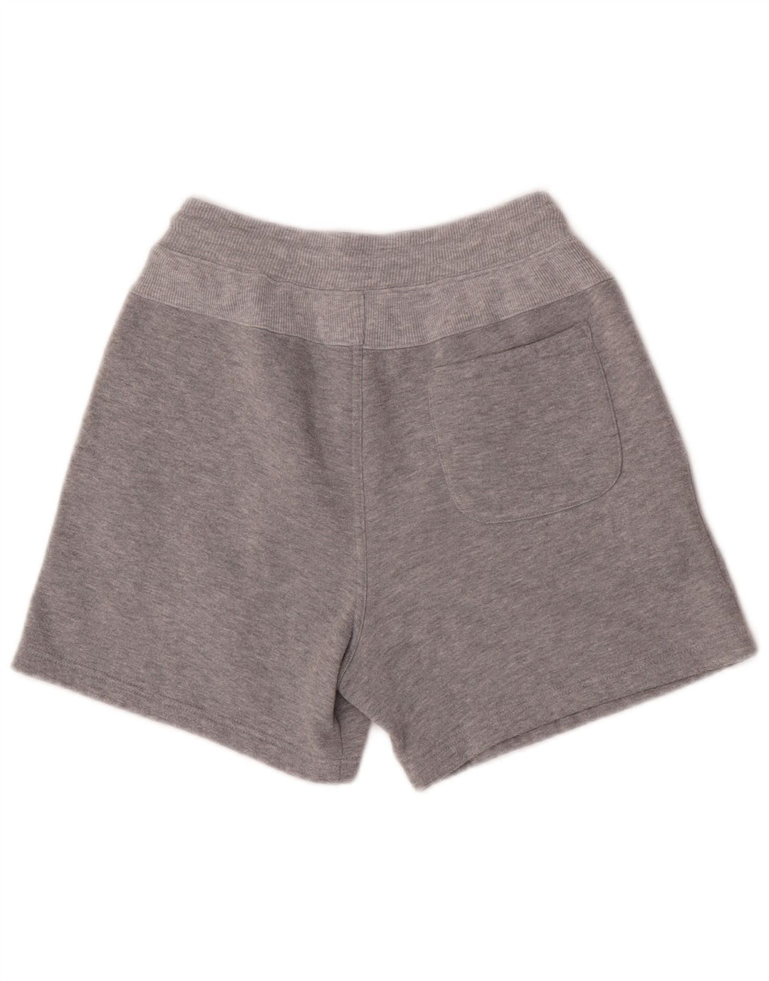 Shorts esportivos gráficos femininos Lotto pequenos esportes de poliéster cinza