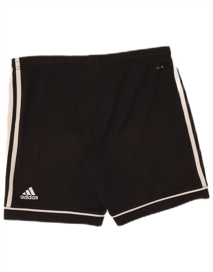 Shorts esportivos Adidas Boys Climalite 11-12 anos preto poliéster