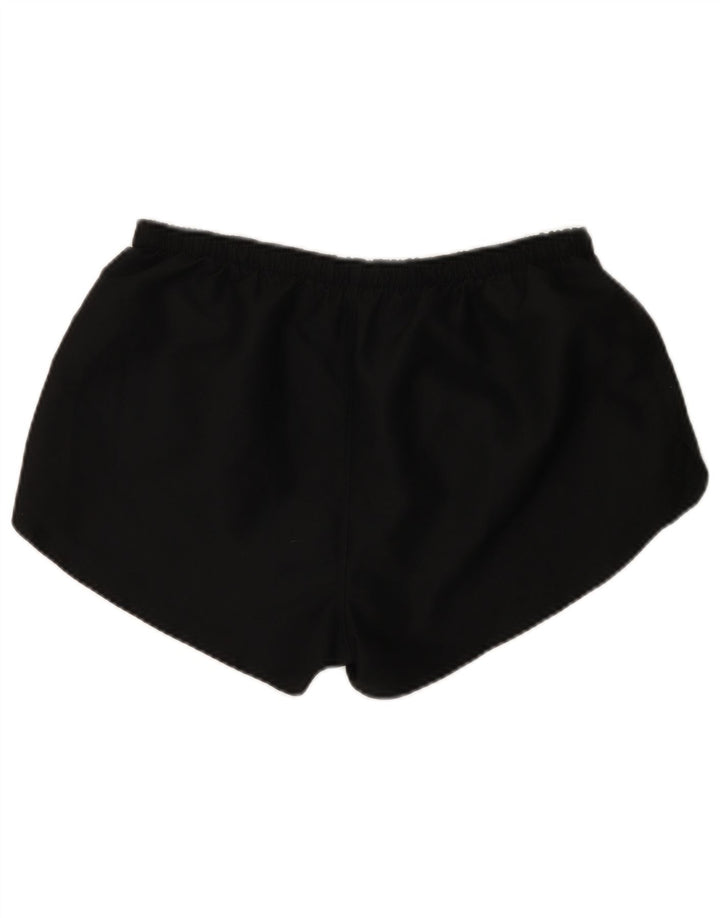 Shorts esportivos femininos Asics UK 14 grande poliéster preto