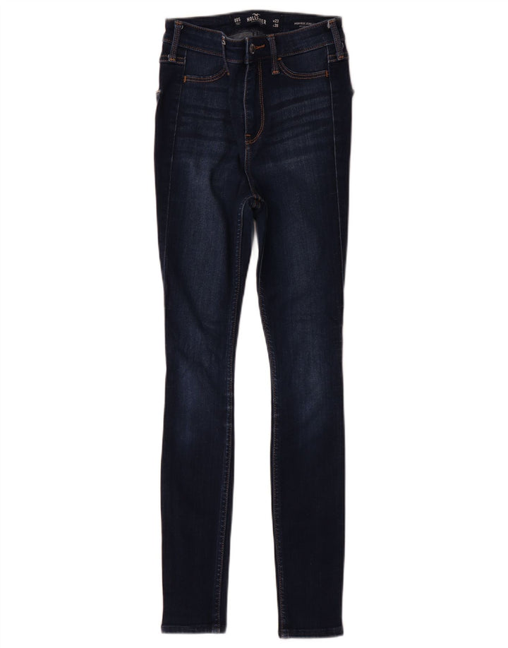 Calça jeans feminina HOLLISTER California Jegging US 00 2XS W23 L26 azul marinho