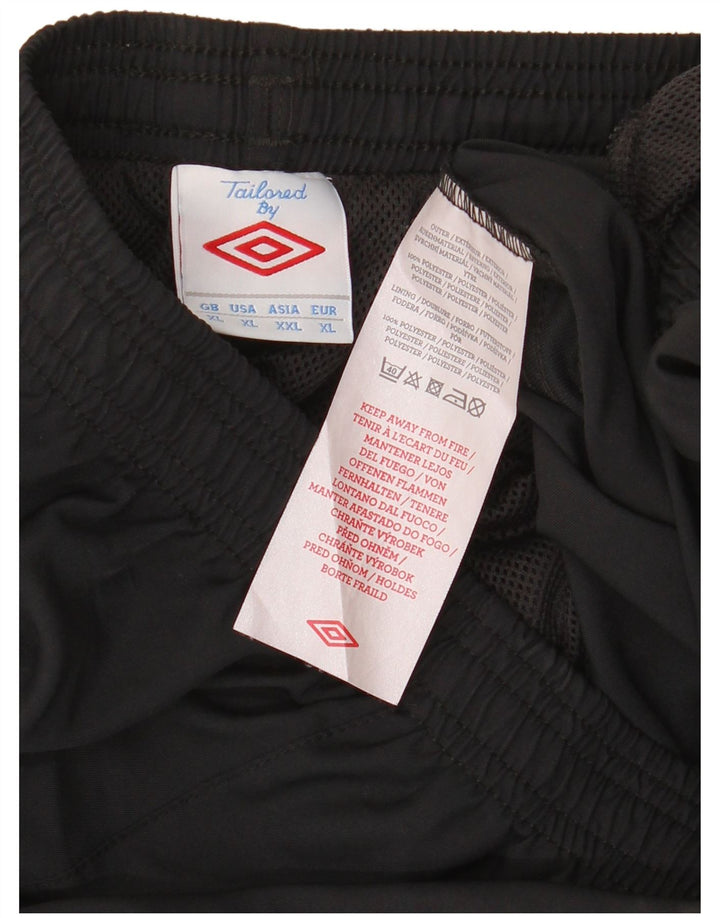 Umbro Mens Sport Shorts XL Poliéster Preto