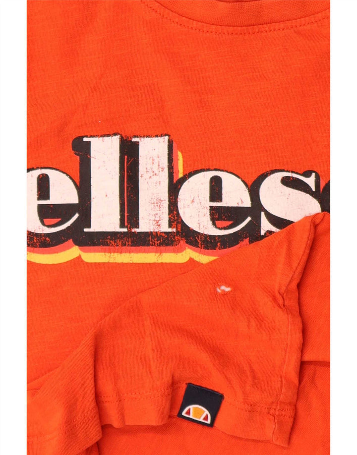 Camiseta Ellesse Boys Graphic 11-12 Anos Laranja