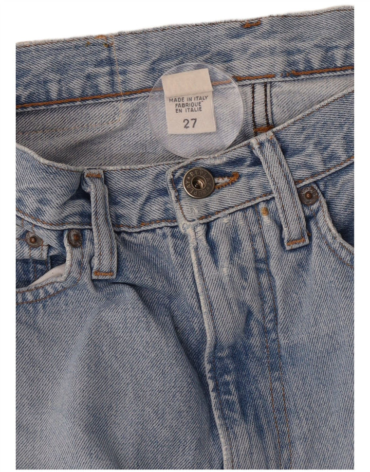 Replay Jeans reto feminino W27 L30 azul algodão