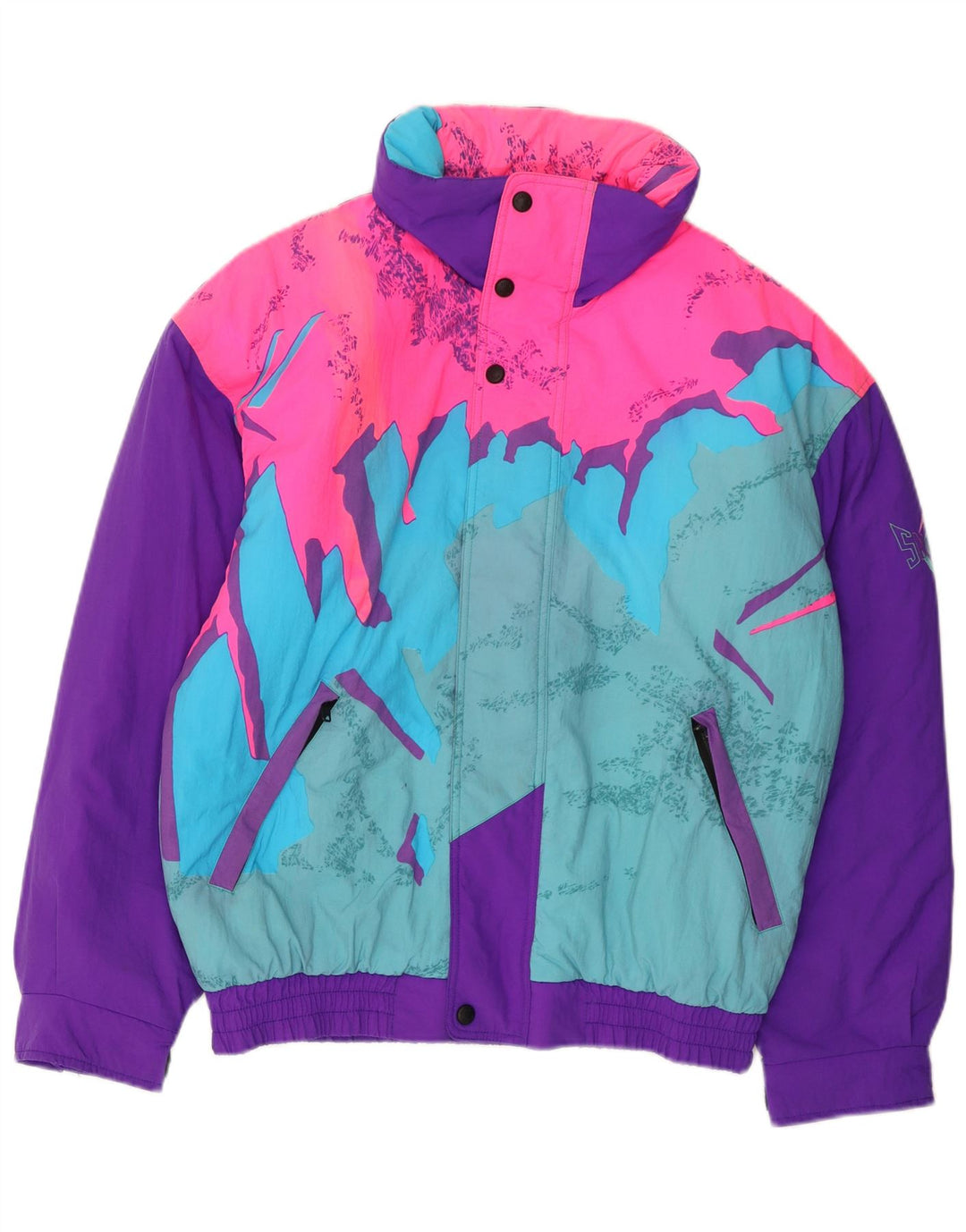 Jaqueta de esqui masculina FILA Loose Fit IT 48 Medium Multicolor Colorblock