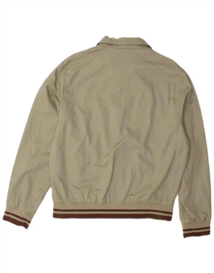 Jaqueta bomber masculina Levi's UK 38 algodão bege médio