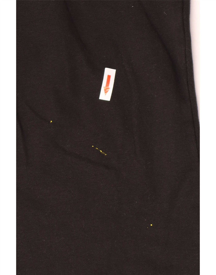 Calça de treino masculina Puma Joggers médio algodão preto