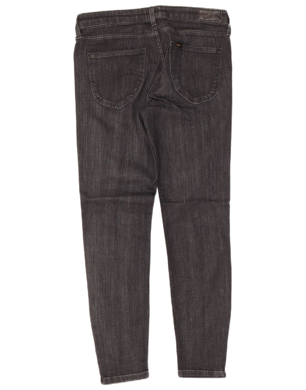 Calça jeans feminina Lee Scarlett W29 L26 algodão preto
