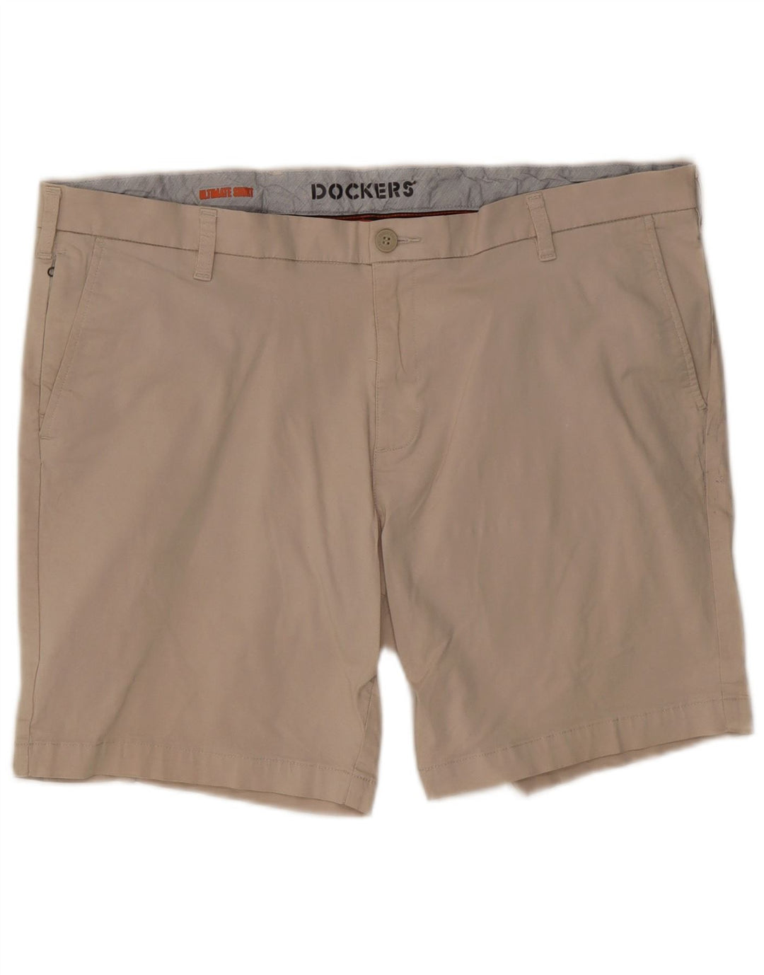 Shorts Chino Masculino DOCKERS W44 2XL Algodão Bege