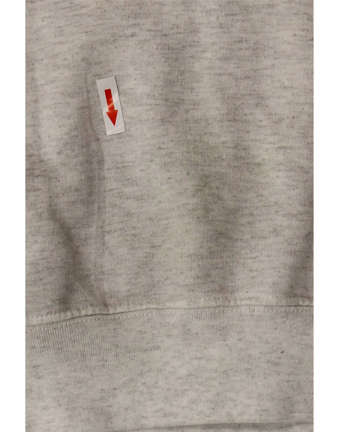 Champion masculino gráfico moletom jumper médio cinza algodão