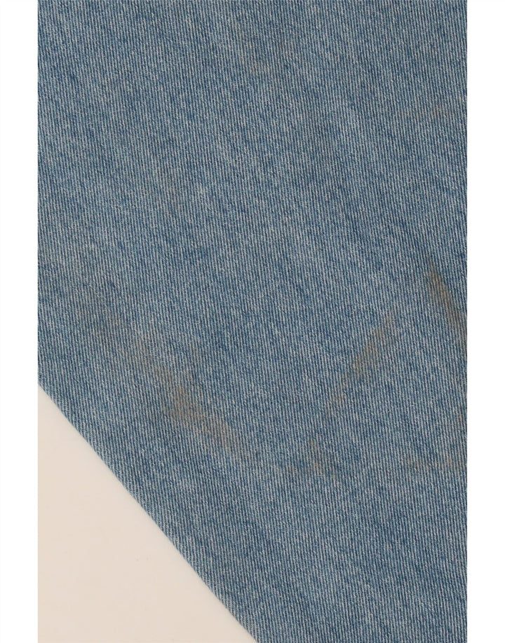 JOHN BANER Macacão masculino jeans W42 L29 algodão azul