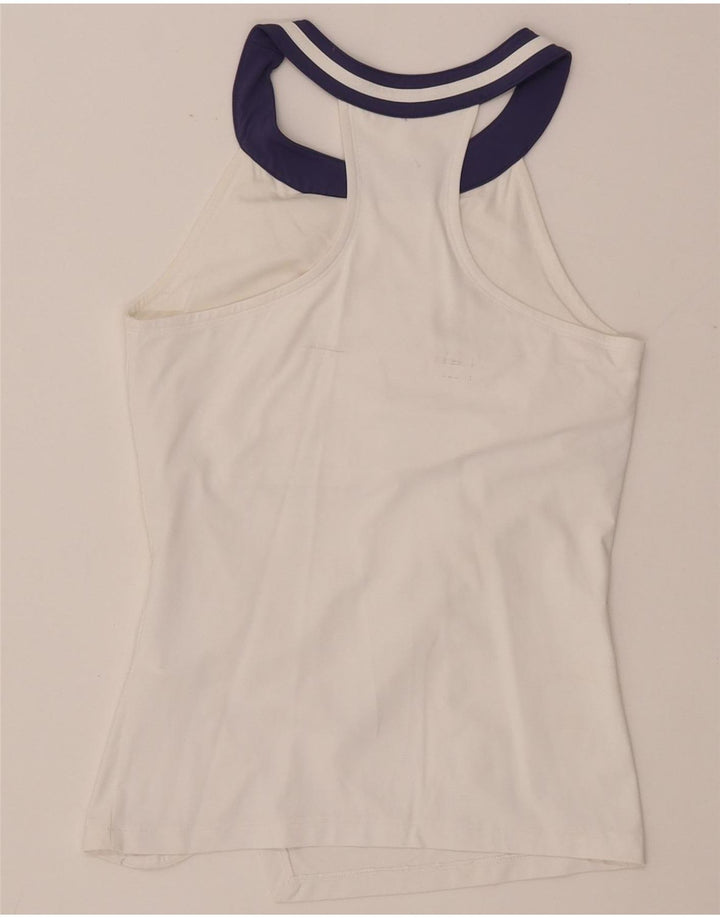 Colete feminino Sergio Tacchini UK 4 XS branco nylon