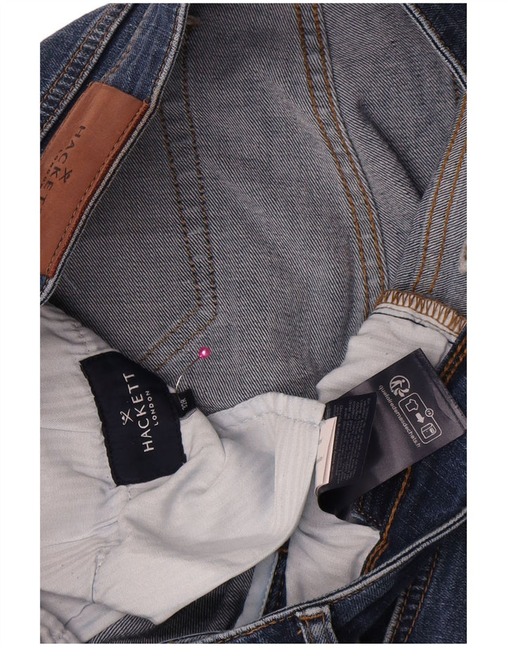 Hackett Jeans Slim Feminino W32 L31 Azul Algodão