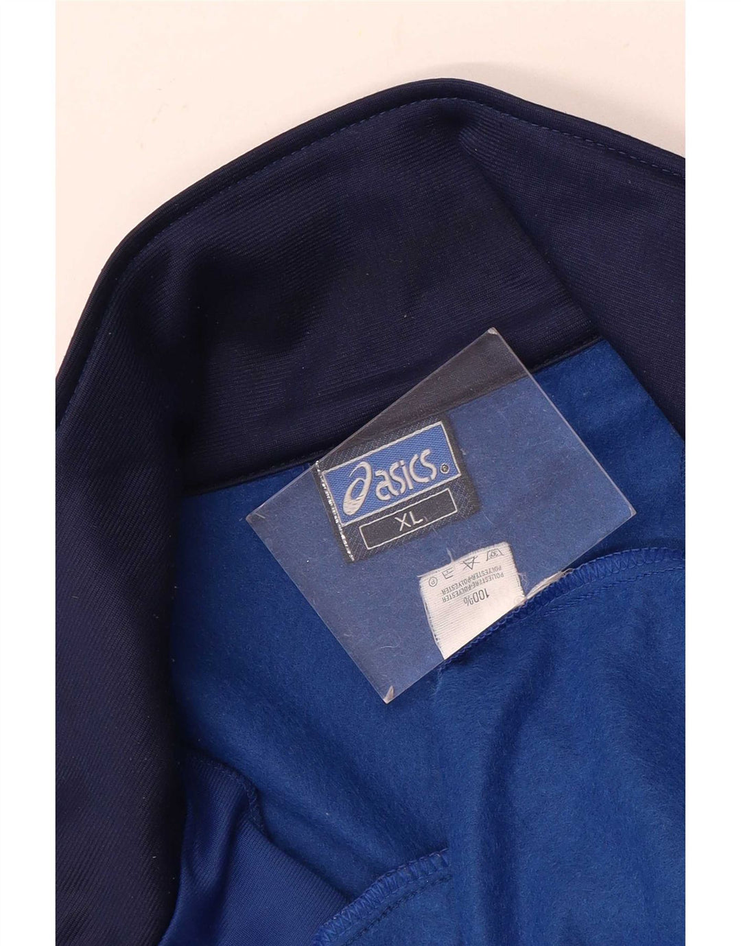 Jaqueta Asics Masculina Graphic Tracksuit XL Azul Colourblock Poliéster