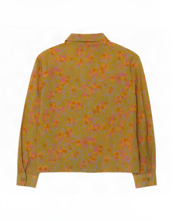 Blusa Camisa Feminina Grazia IT 44 Médio Multicolorido Floral