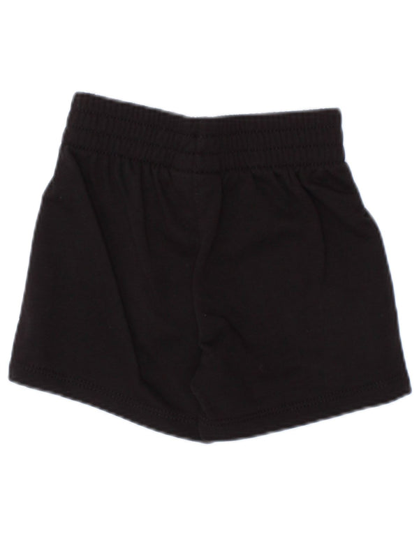 Shorts esportivos Nike para meninos de 9 a 12 meses de algodão preto