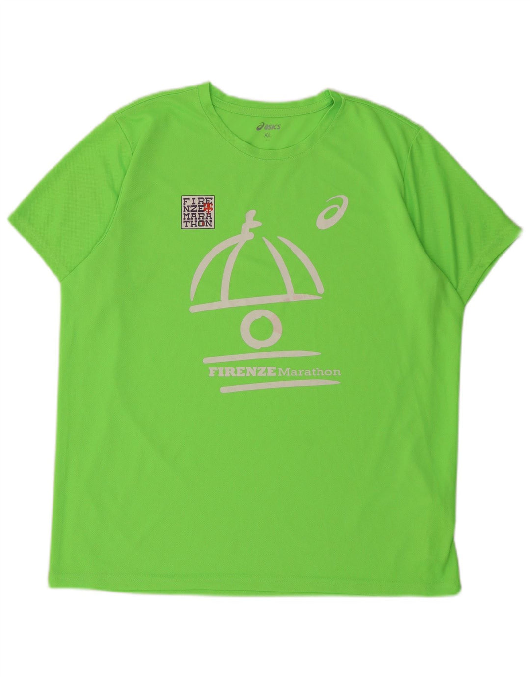 Camiseta Asics Masculina Graphic Top XL Verde Poliéster