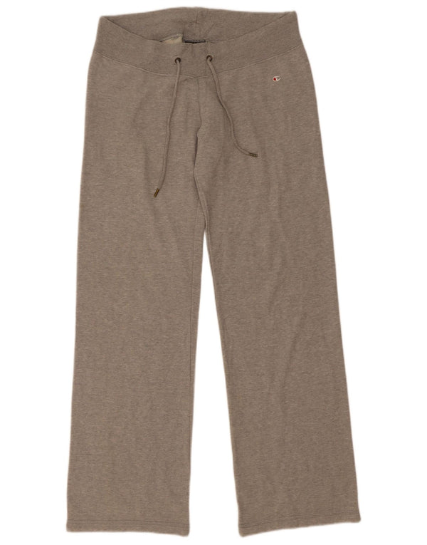 Calça de treino feminina Champion UK 10 algodão manchado cinza pequeno