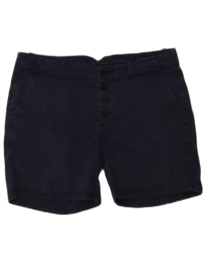 Liu Jo Shorts Chino Feminino W34 Grande Azul Marinho