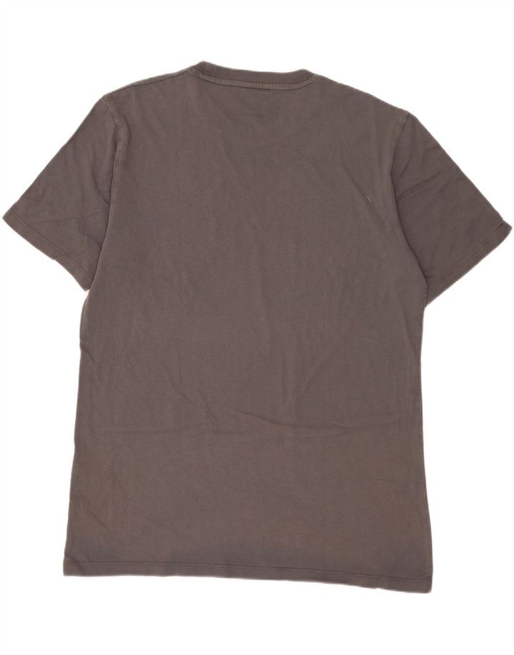 Camiseta masculina SUPERDRY top pequeno algodão cinza