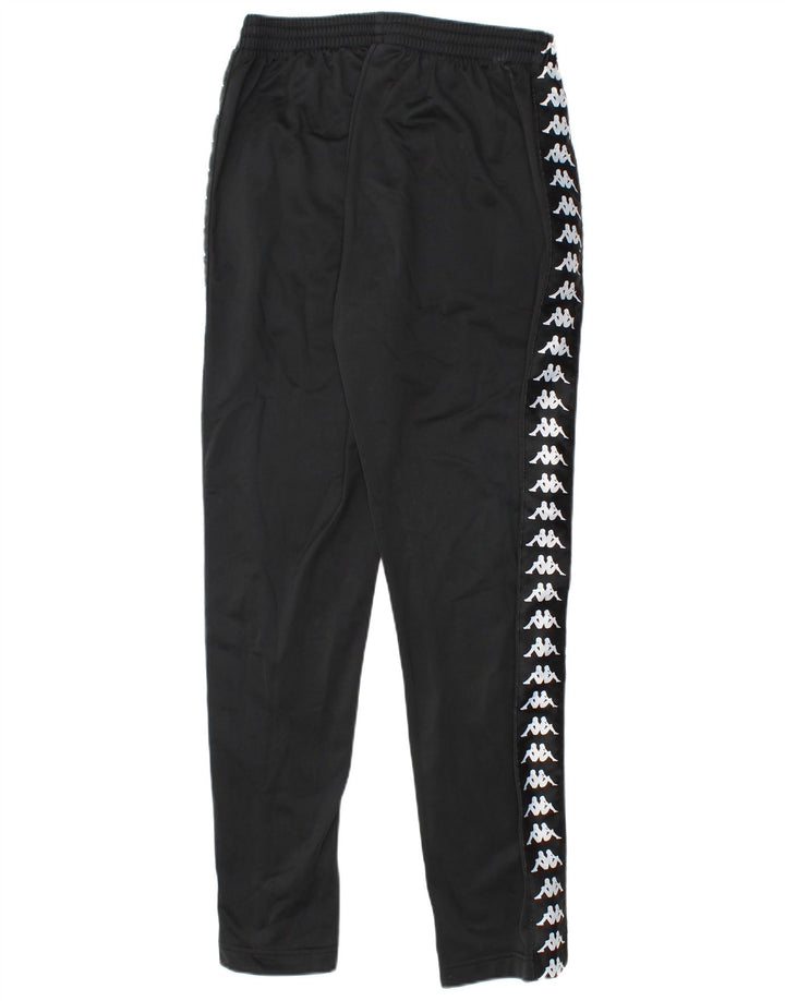 Calça de treino Kappa Boys Graphic 13-14 anos grande poliéster preto