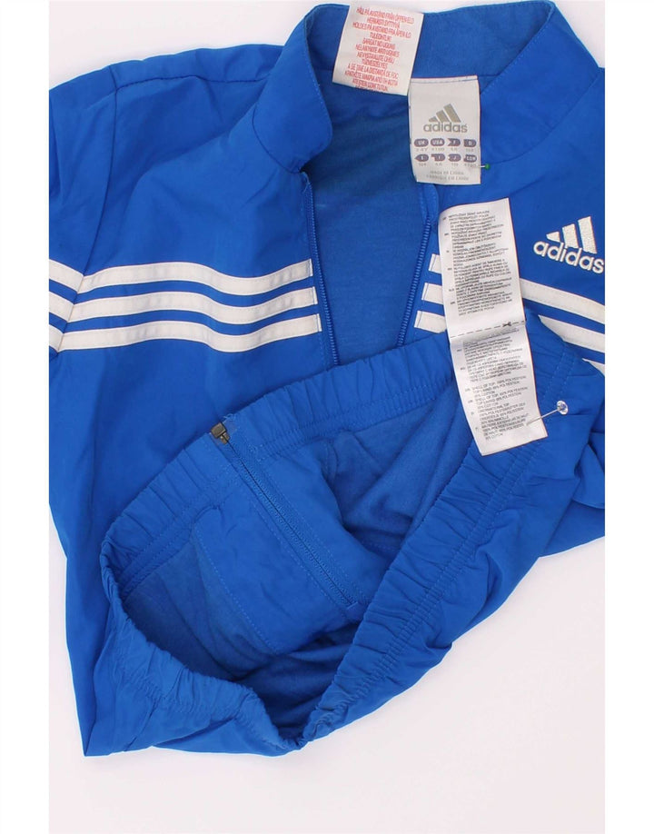 Jaqueta Adidas Meninos Treino Top 3-4 Anos Azul Poliéster