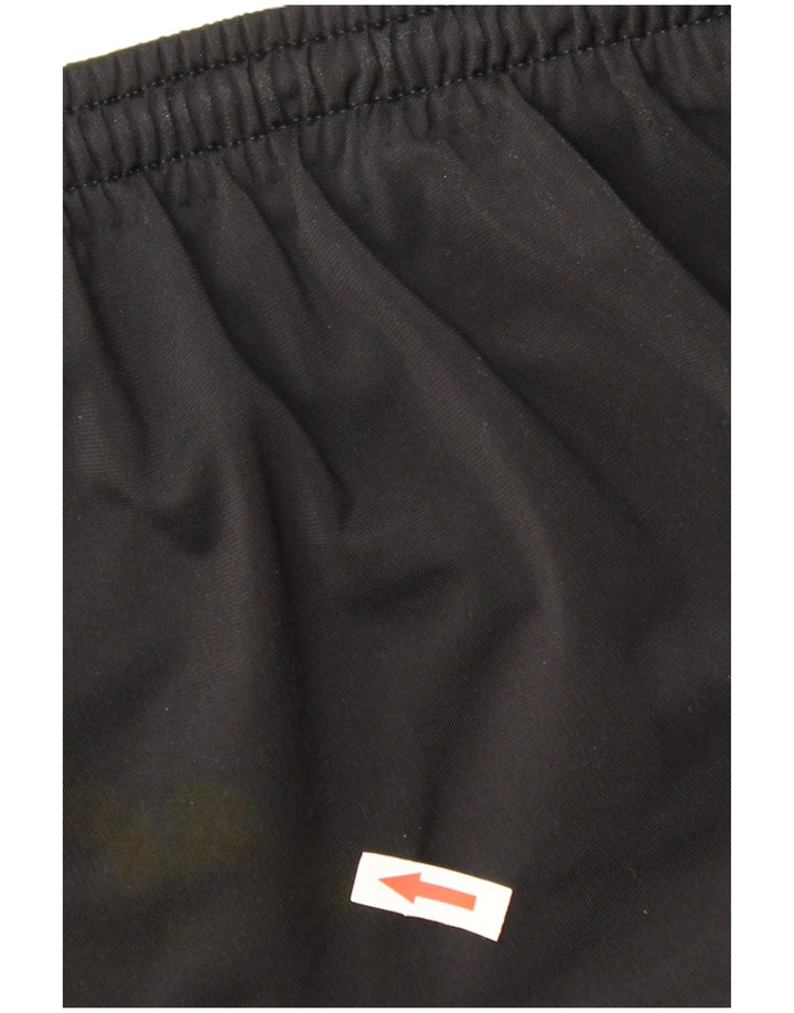 Calça esportiva masculina Puma Joggers médio preto colorblock poliéster
