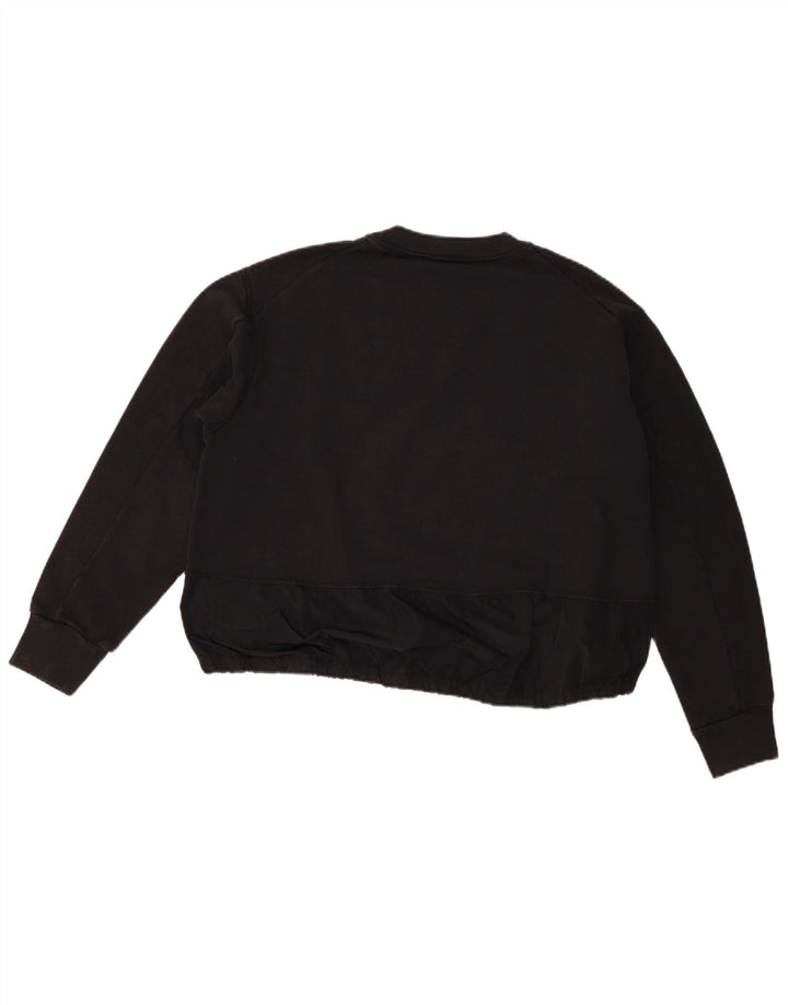 Dsquared2 Suéter feminino oversized com estampa gráfica 15-16 anos preto