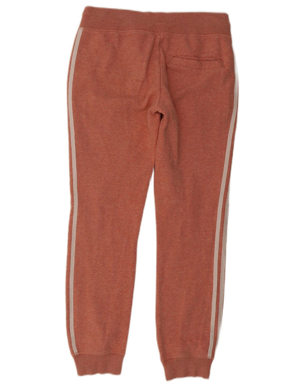 Adidas Womens Tracksuit Trousers Joggers UK 12 Medium Pink Cotton
