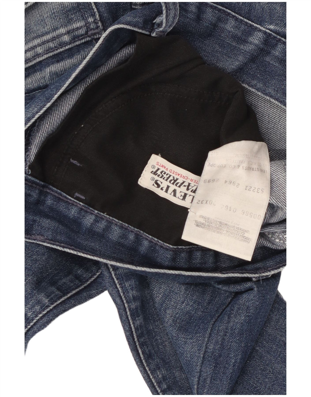 Calça jeans feminina Levi's Tapered W30 L29 azul algodão