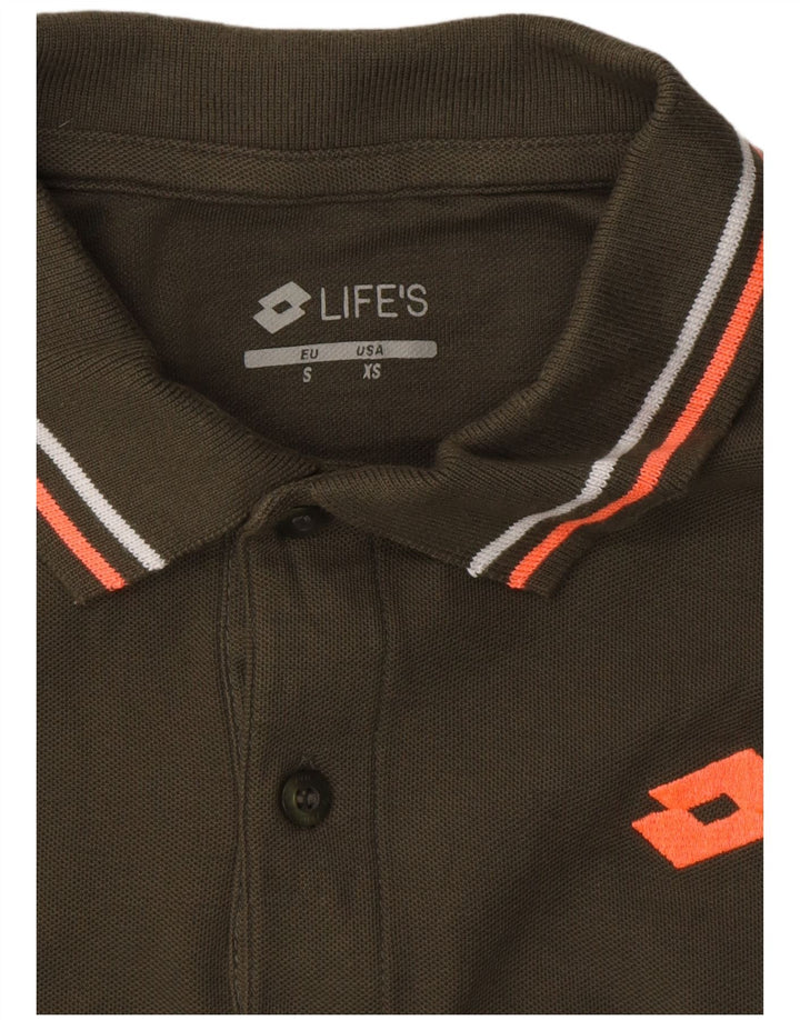 Camisa polo masculina LOTTO Life XS cáqui