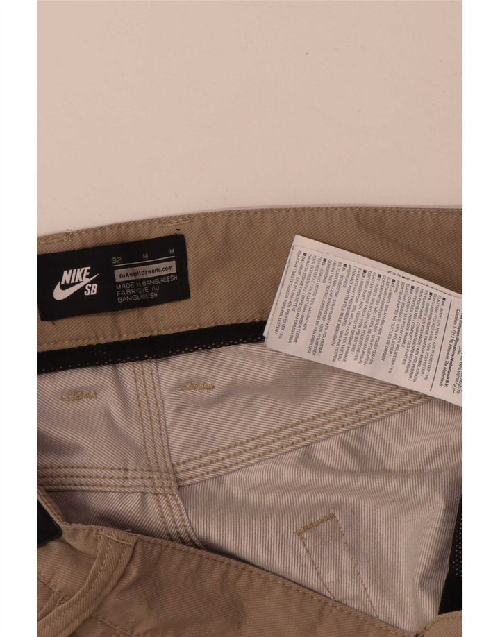 Shorts casuais masculinos Nike Regular W32 médio bege nylon