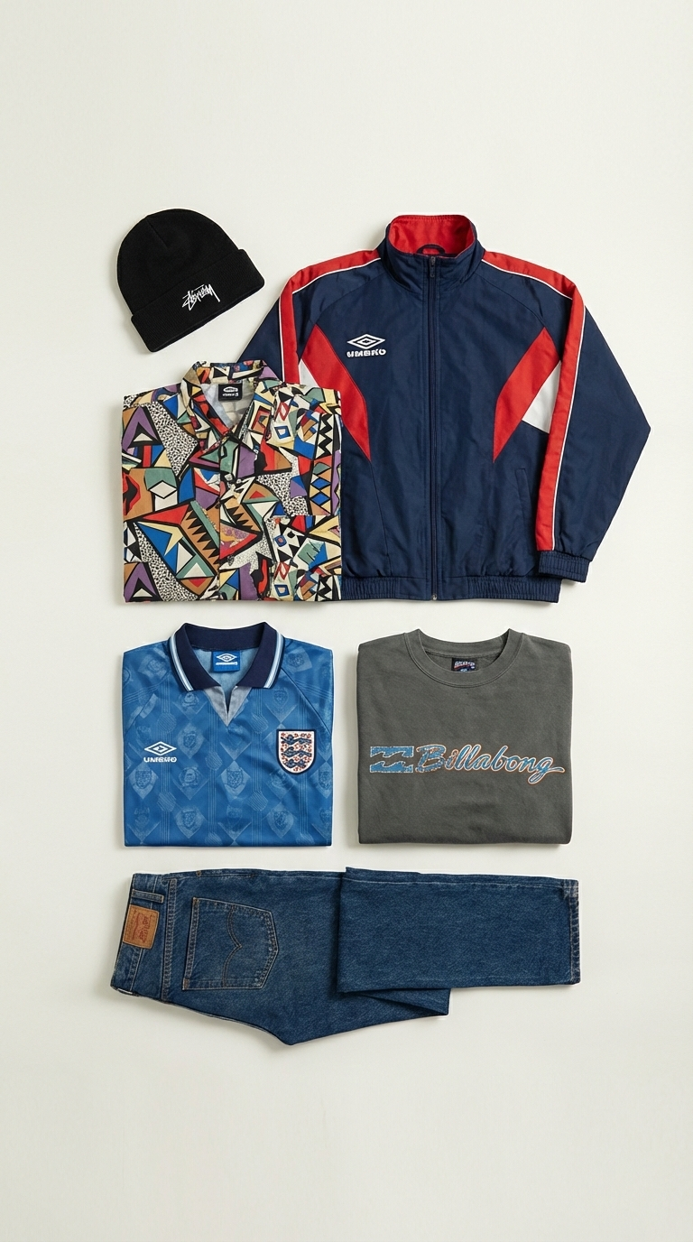 STREETWEAR DOS ANOS 90